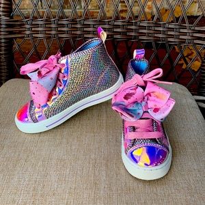 Jojo Siwa Silver Mermaid High-Top Sneaker